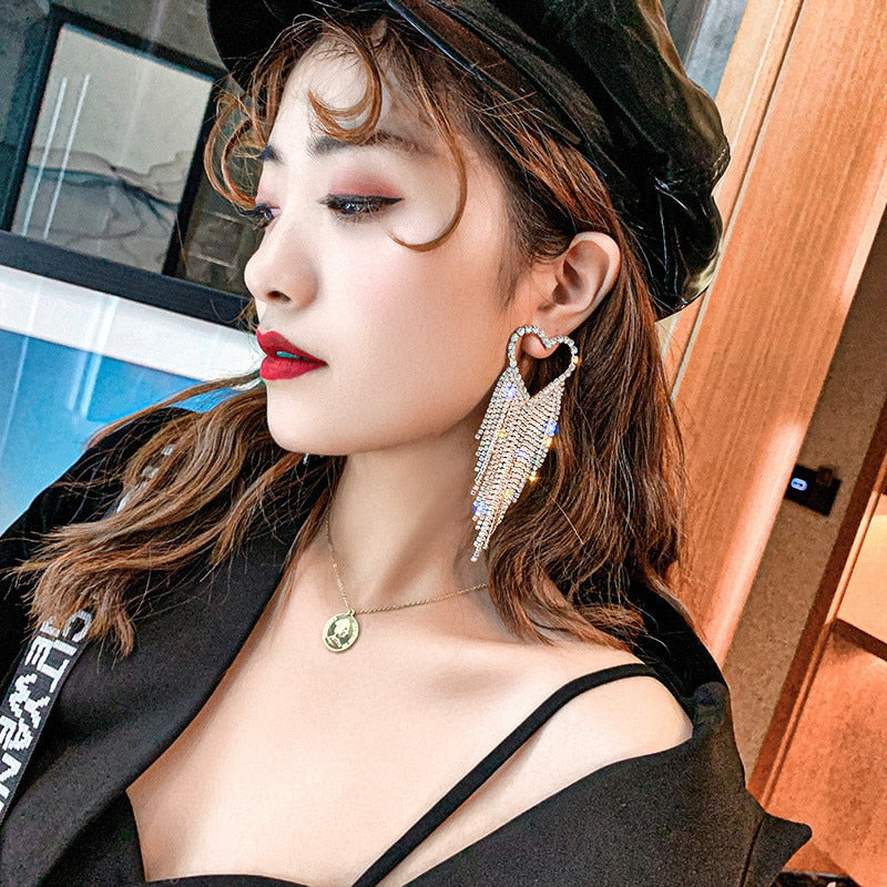 Brincos Strass Paris Shine