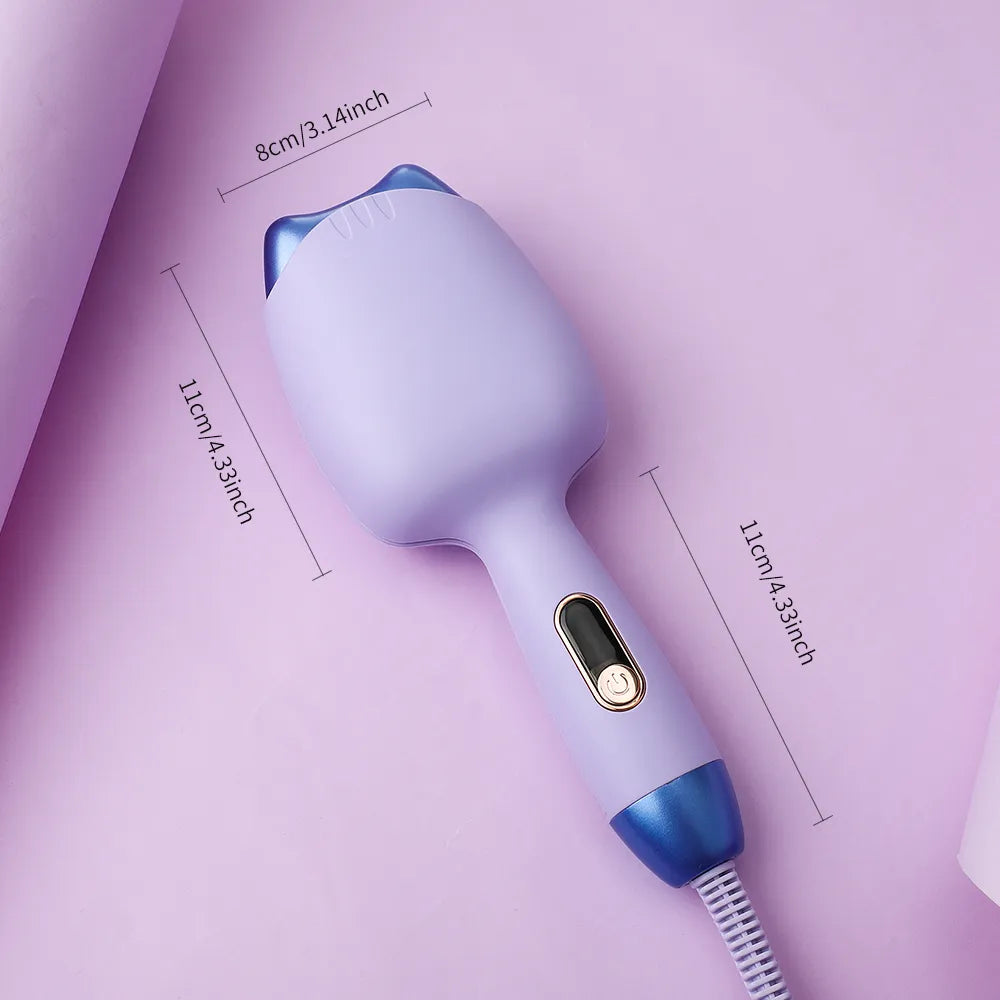 Modelador de cachos triondas com Cerâmica Profissional Duplo 32mm Bivolt