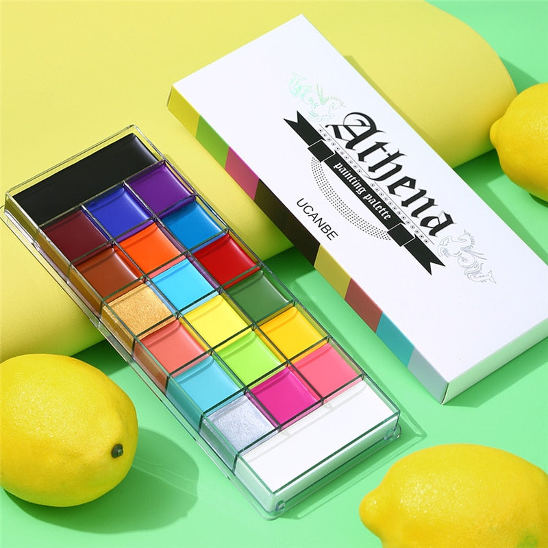 Paleta Athena - Pintura Facial e Corporal UCANBE