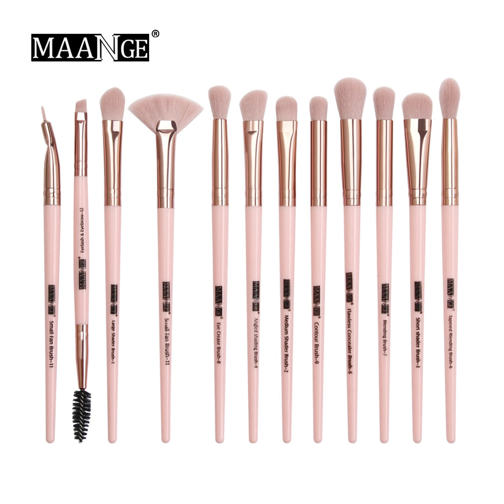 MAANGE Pro 12 peças Kit de pinceis