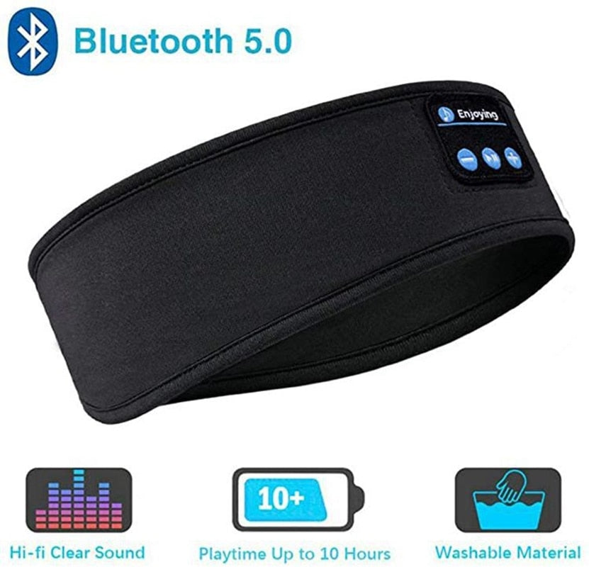 Máscara para dormir com fone de ouvido Bluetooth