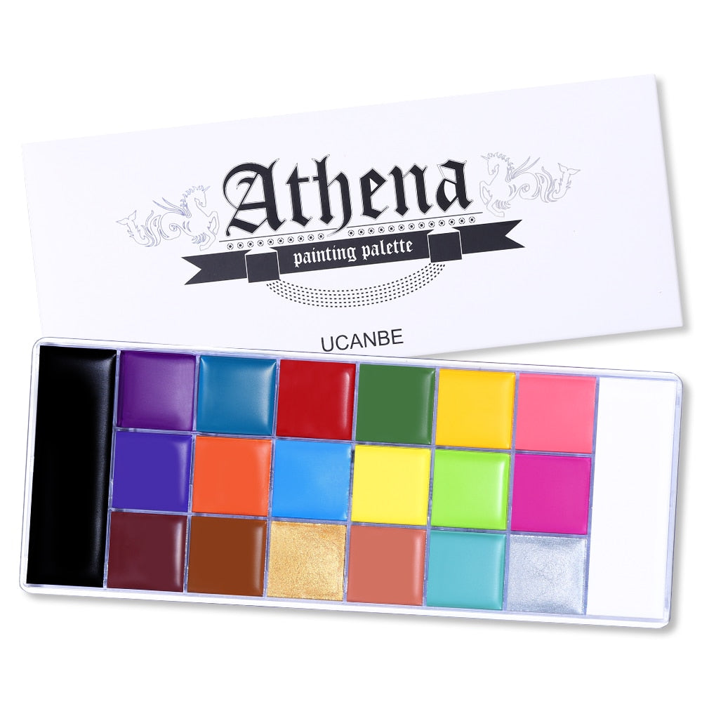 Paleta Athena - Pintura Facial e Corporal UCANBE