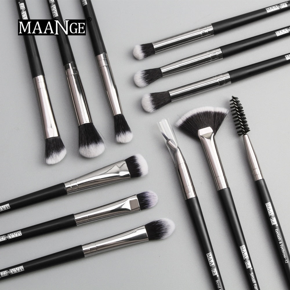 MAANGE Pro 12 peças Kit de pinceis