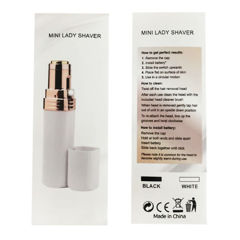 Mini Lady Shaver - Removedor de pelos faciais