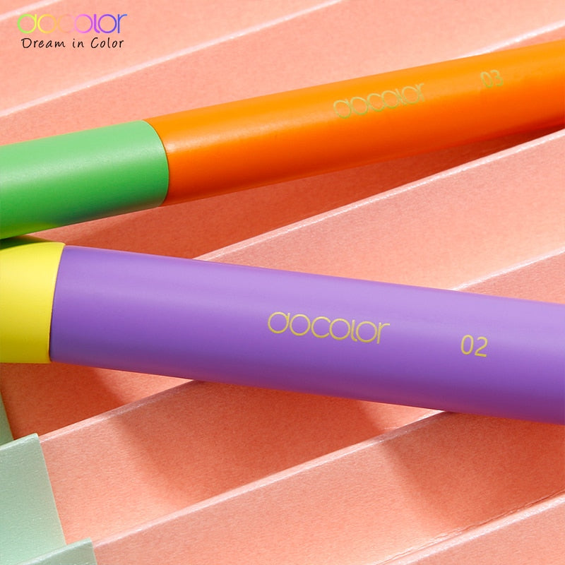 Docolor Colourful Brushes 15 peças