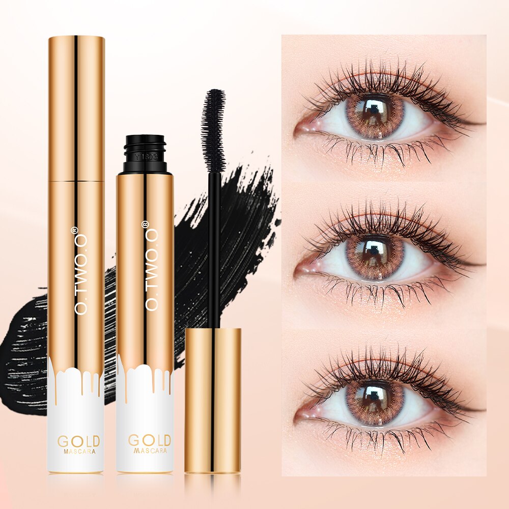 Kit para os Olhos - Lápis para Sobrancelha + Caneta delineadora + Mascara de Cílios + Sombra metálica - O.TWO.O