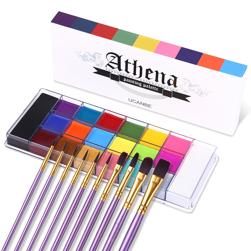 Paleta Athena - Pintura Facial e Corporal UCANBE